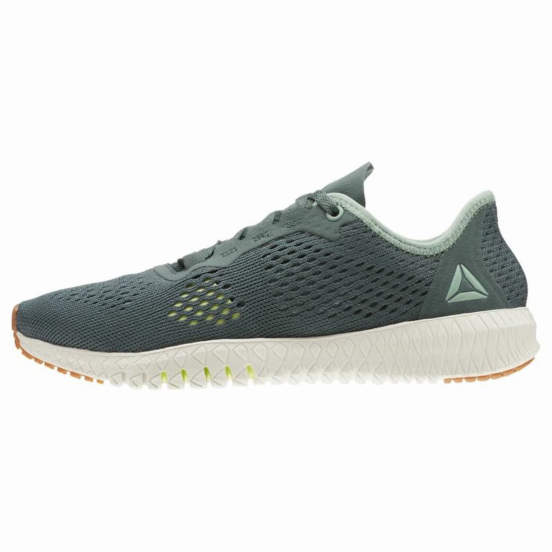 Adidasi Training Reebok Flexagon Dama Verzi/Lămâie Romania TK8564SV
